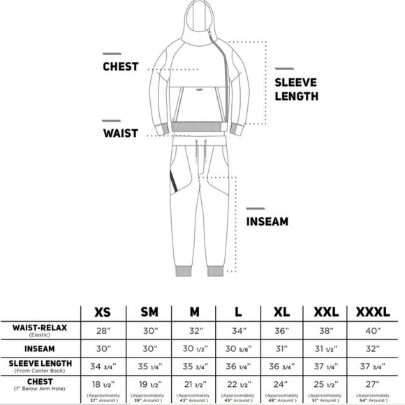 NWOT Tuxy Lounge Suit in Black and Grey, M - Picture 16 of 16